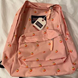 Peach Jansport Backpack